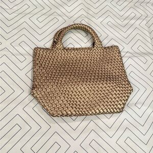 Woven Gold Purse